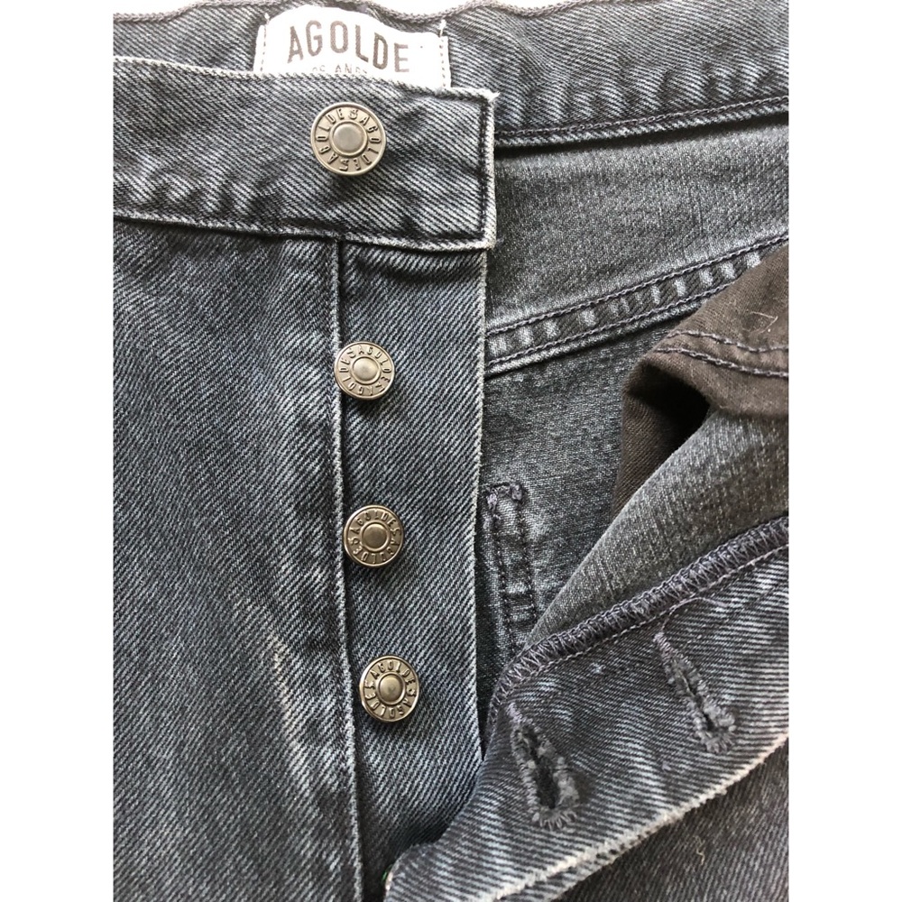 AGOLDE Riley High Rise Straight Cropped Jeans - Picture 3 of 7